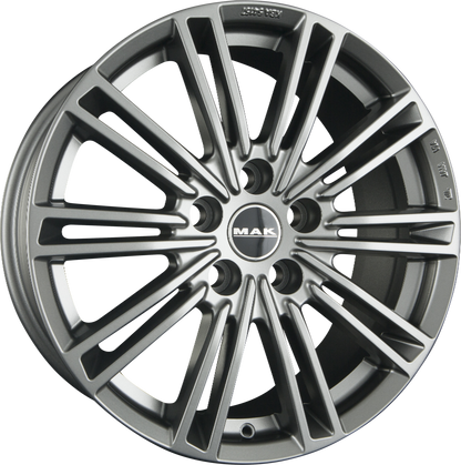 Mak York Matt Titan Alufelge 8x18 Zoll ET45 LK 5x108 ML63.4 – Bild 2