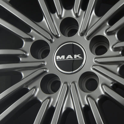 Mak York Matt Titan Alufelge 8x18 Zoll ET45 LK 5x108 ML63.4 – Bild 4