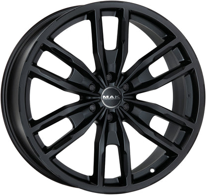 Mak Peak matt black Alufelge 7.5x17 Zoll ET30 LK 6x114.3 ML66.1