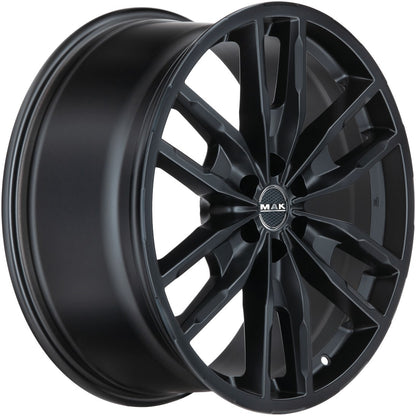 Mak Peak matt black Alufelge 7.5x17 Zoll ET30 LK 6x114.3 ML66.1 – Bild 3