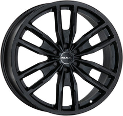 Mak Peak matt black Alufelge 7.5x17 Zoll ET55 LK 6x130 ML84.1