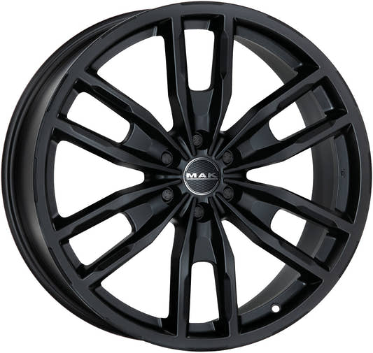 Mak Peak matt black Alufelge 8.5x20 Zoll ET55 LK 6x130 ML84.1