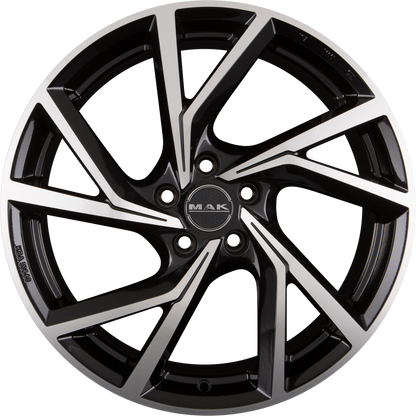 Mak Kassel black mirror Alufelge 7x17 Zoll ET42 LK 5x108 ML72 – Bild 3