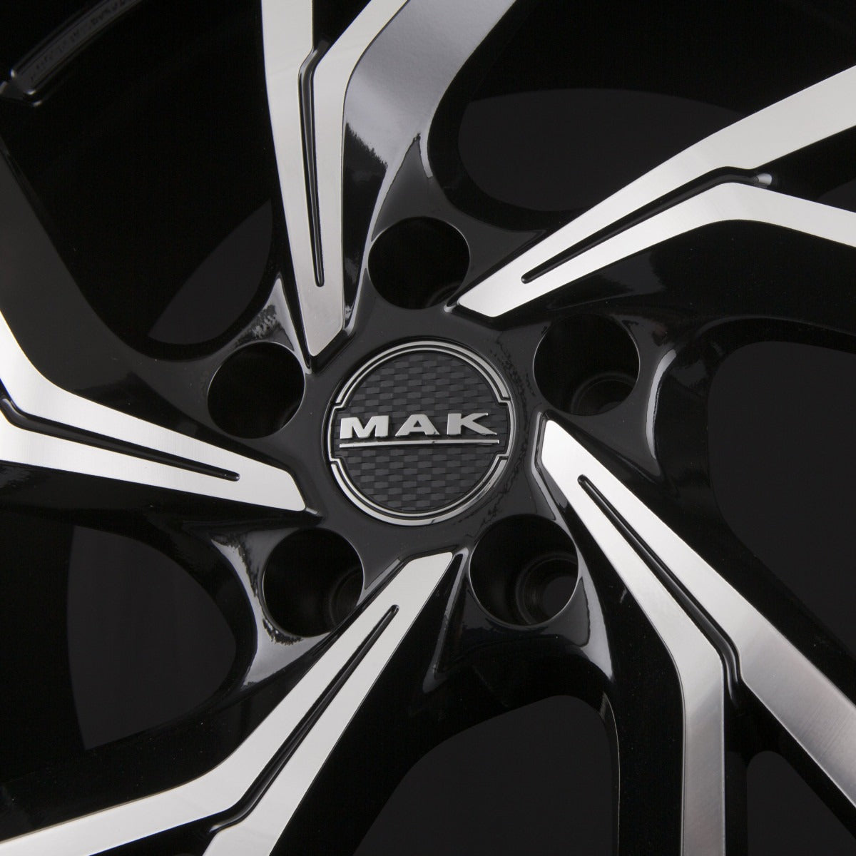 Mak Kassel black mirror Alufelge 7x17 Zoll ET42 LK 5x108 ML72 – Bild 6