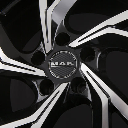 Mak Kassel black mirror Alufelge 7x17 Zoll ET42 LK 5x108 ML72 – Bild 6