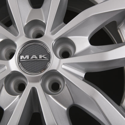 Mak Load 5 silver Alufelge 6.5x16 Zoll ET55 LK 5x130 ML78.1 – Bild 7