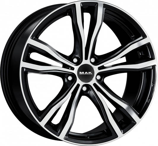 Mak X-Mode black mirror Alufelge 10.5x21 Zoll ET43 LK 5x112 ML66.6