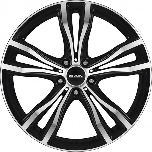 Mak X-Mode black mirror Alufelge 10.5x21 Zoll ET43 LK 5x112 ML66.6 – Bild 2