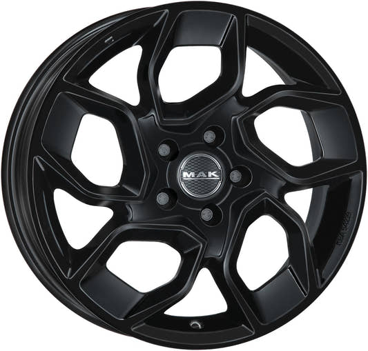 Mak Express gloss black Alufelge 6.5x16 Zoll ET55 LK 5x130 ML89.1
