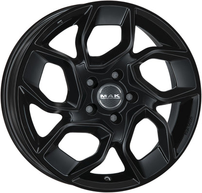 Mak Express gloss black Alufelge 6.5x16 Zoll ET65 LK 5x118 ML71.1