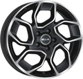 Mak Express black mirror Alufelge 7x17 Zoll ET45 LK 5x118 ML71.1