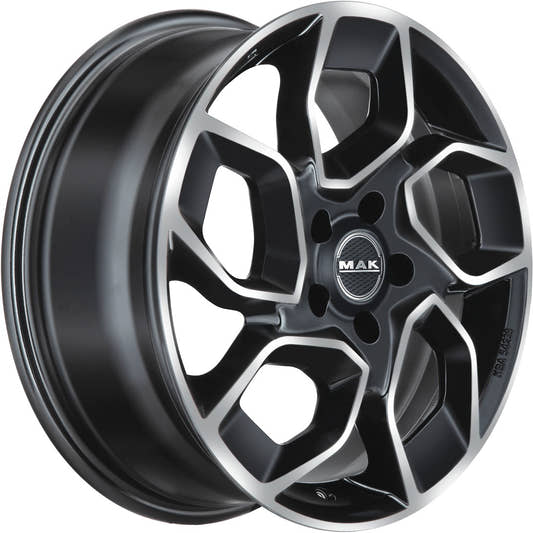 Mak Express Black Mirror Face Alufelge 7x17 Zoll ET51 LK 5x112 ML66.6 – Bild 2