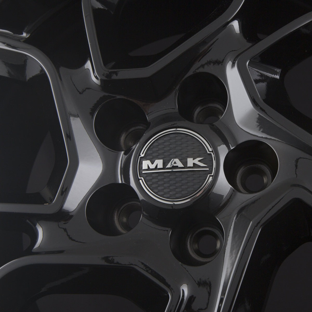Mak Express gloss black Alufelge 7x17 Zoll ET45 LK 5x118 ML71.1 – Bild 7