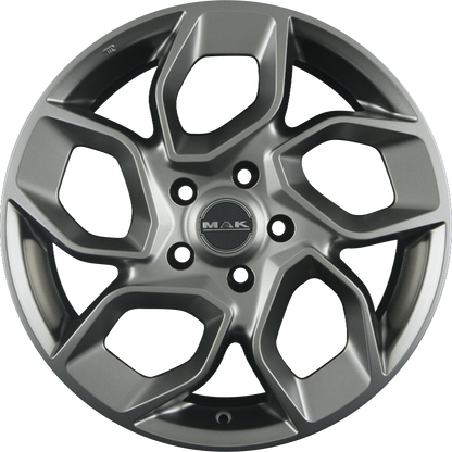 Mak Express Matt Titan Alufelge 7x17 Zoll ET66 LK 5x130 ML89.1