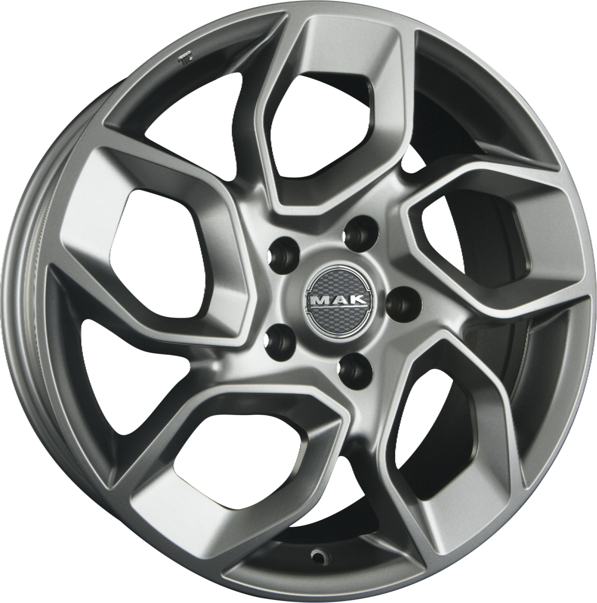 Mak Express Matt Titan Alufelge 7x17 Zoll ET66 LK 5x130 ML89.1 – Bild 2