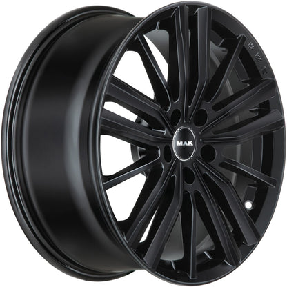 Mak Vier gloss black Alufelge 8x18 Zoll ET50 LK 5x112 ML57.1