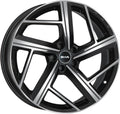 Mak Qvattro black mirror Alufelge 8.5x21 Zoll ET33 LK 5x112 ML66.45