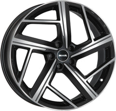 Mak Qvattro black mirror Alufelge 8.5x21 Zoll ET33 LK 5x112 ML66.45