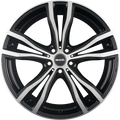 Mak X-Mode Black Mirror Face Alufelge 9.5x21 Zoll ET37 LK 5x112 ML66.6