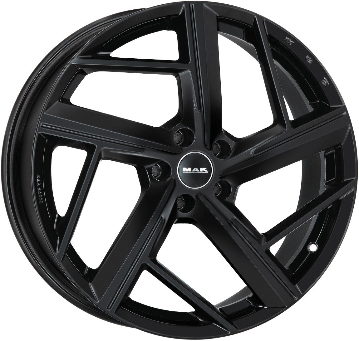 Mak Qvattro gloss black Alufelge 8.5x20 Zoll ET38 LK 5x112 ML57.1