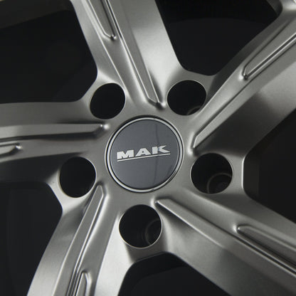 Mak Qvattro Matt Titan Alufelge 8.5x19 Zoll ET38 LK 5x112 ML66.6 – Bild 4