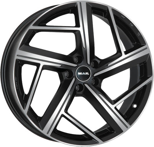 Mak Qvattro black mirror Alufelge 9x20 Zoll ET30 LK 5x112 ML66.45