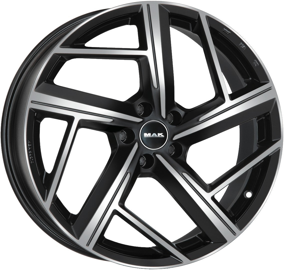 Mak Qvattro black mirror Alufelge 9x20 Zoll ET30 LK 5x112 ML66.45