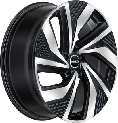 Mak Electra black mirror Alufelge 7.5x19 Zoll ET49.5 LK 5x114.3 ML67.1 – Bild 3