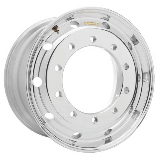 NGW Alufelge 11.75x22.5 Zoll 10/335/281 ET120 26 Silber Spiegelpoliert