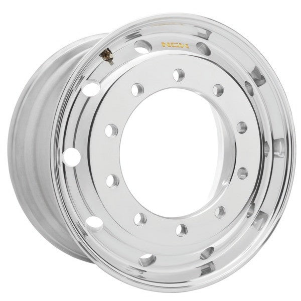 NGW Alufelge 11.75x22.5 Zoll 10/335/281 ET120 26 Silber Spiegelpoliert