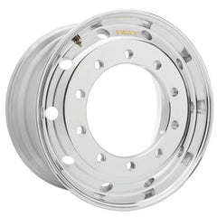 NGW Alufelge 11.75x22.5 Zoll 10/335/281 ET120 26 Silber Spiegelpoliert