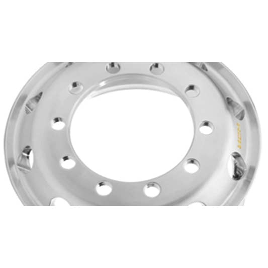 NGW Alufelge 11.75x22.5 Zoll 10/335/281 ET120 10048 32 MZ Silber Machined