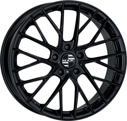 Mak Monaco gloss black Alufelge 8.5x19 Zoll ET39 LK 5x112 ML66.45