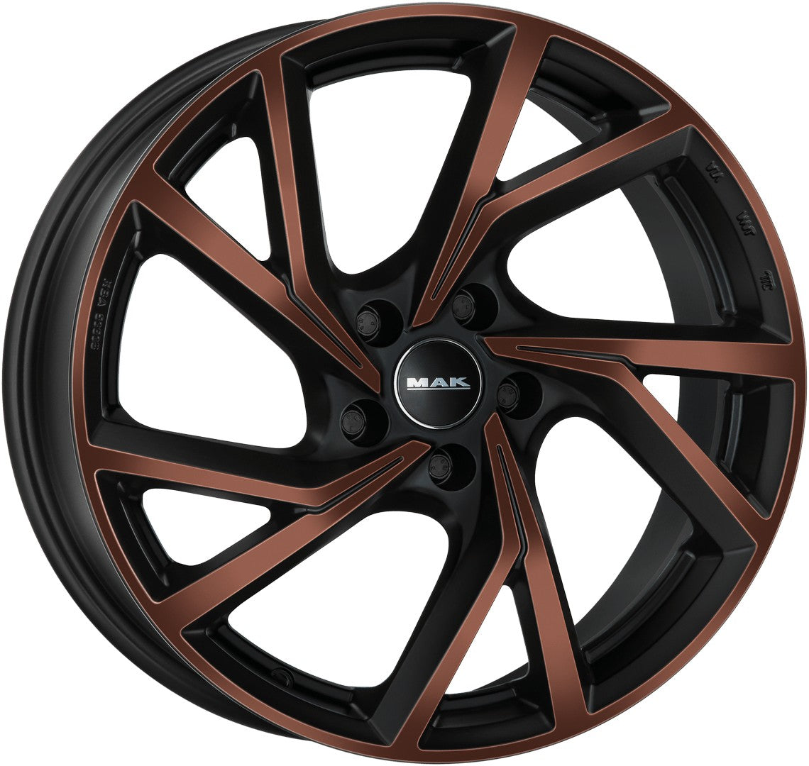 Mak Kassel black & bronze Alufelge 8x19 Zoll ET40 LK 5x112 ML57.1