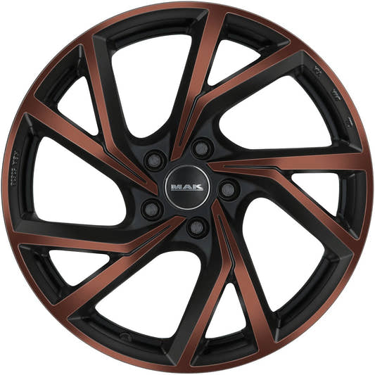 Mak Kassel black & bronze Alufelge 8x19 Zoll ET40 LK 5x112 ML57.1 – Bild 2