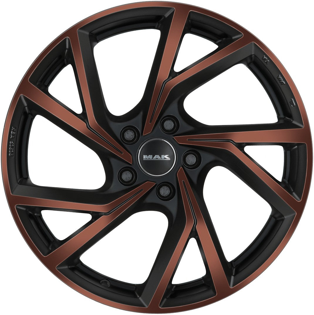 Mak Kassel black & bronze Alufelge 8x19 Zoll ET40 LK 5x112 ML57.1 – Bild 2