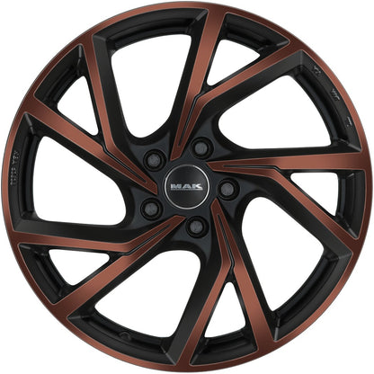 Mak Kassel black & bronze Alufelge 8x19 Zoll ET40 LK 5x112 ML57.1 – Bild 2