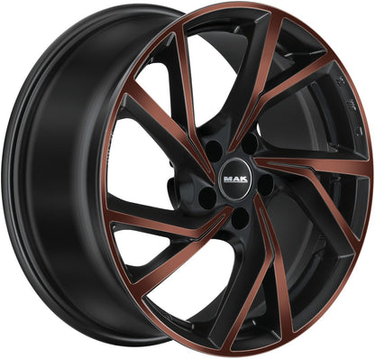 Mak Kassel black & bronze Alufelge 8x19 Zoll ET40 LK 5x112 ML57.1 – Bild 3