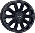 Mak Load 5 gloss black Alufelge 7x17 Zoll ET68 LK 5x118 ML71.1