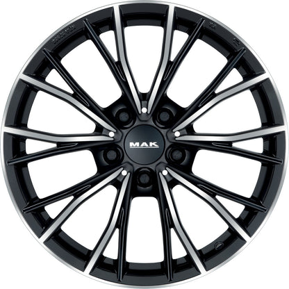 Mak Mark black mirror Alufelge 8.5x19 Zoll ET25 LK 5x112 ML66.6 – Bild 2