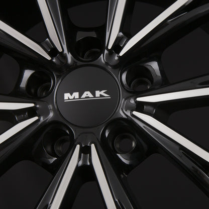 Mak Mark black mirror Alufelge 8.5x19 Zoll ET38 LK 5x120 ML72.6 – Bild 7