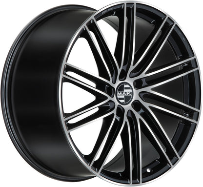 Mak Leipzig-D black mirror Alufelge 10.5x22 Zoll ET18 LK 5x112 ML66.45 – Bild 3