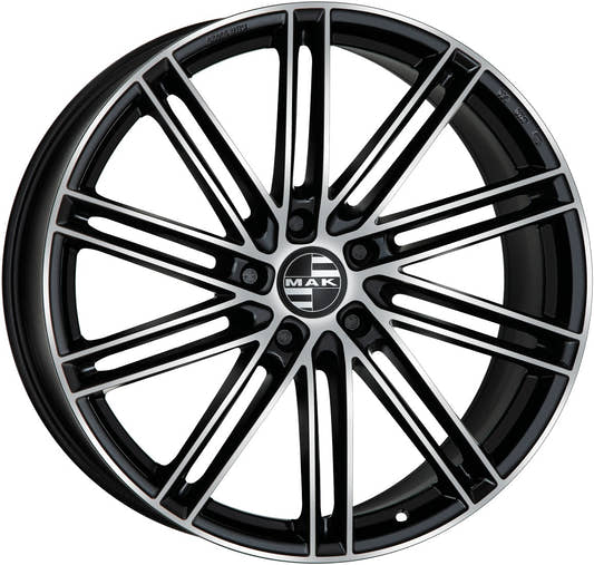 Mak Leipzig-D black mirror Alufelge 11.5x20 Zoll ET63 LK 5x130 ML71.6