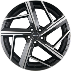 Mak Qvattro Black Mirror Face Alufelge 8x18 Zoll ET39 LK 5x112 ML57.1