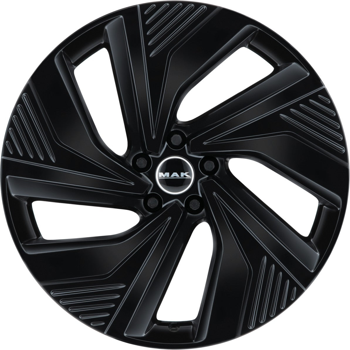 Mak Electra gloss black Alufelge 7.5x20 Zoll ET40 LK 5x114.3 ML60.1 – Bild 2