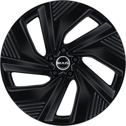 Mak Electra gloss black Alufelge 7.5x20 Zoll ET40 LK 5x114.3 ML60.1 – Bild 2