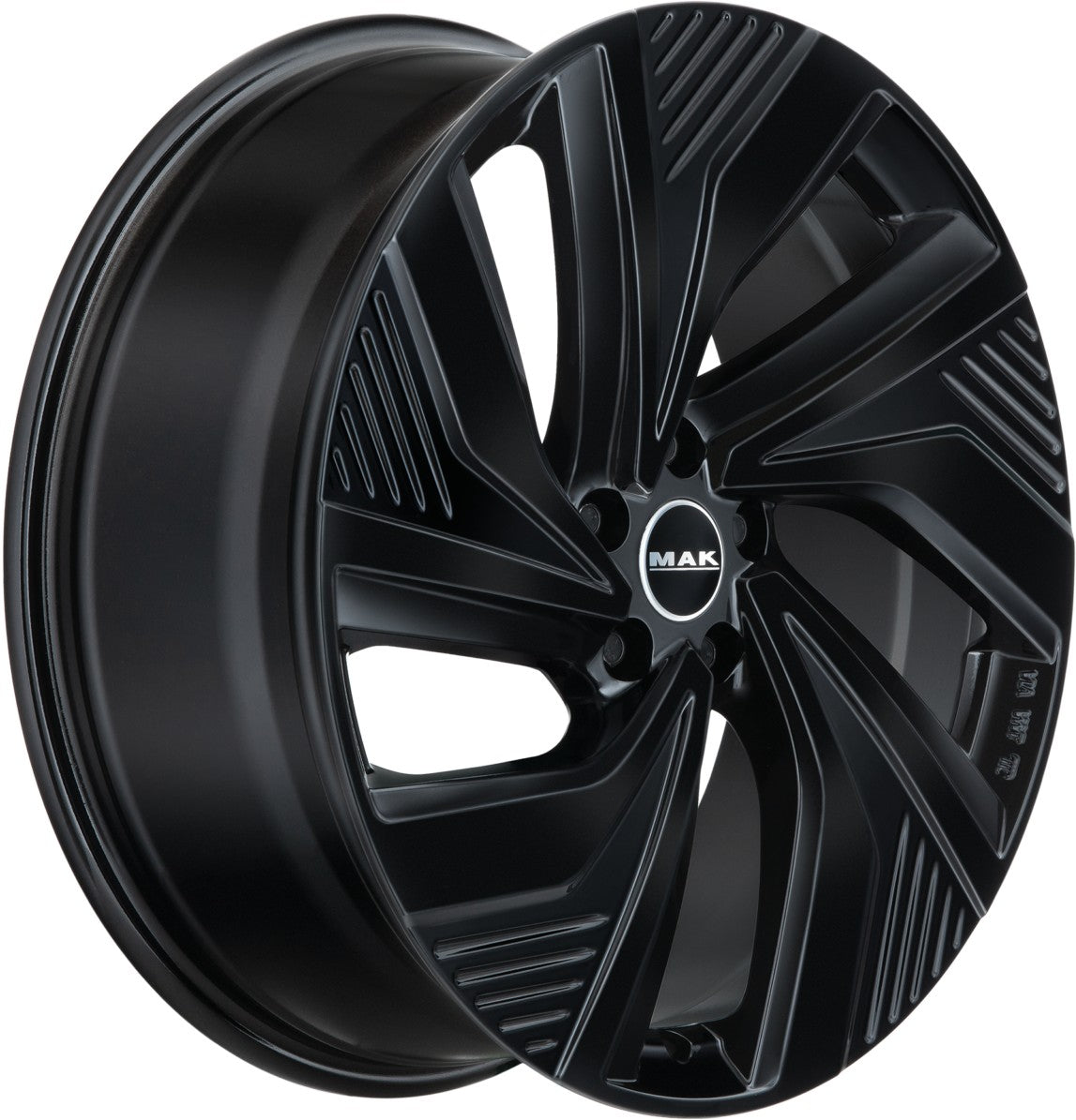 Mak Electra gloss black Alufelge 7.5x20 Zoll ET40 LK 5x114.3 ML60.1 – Bild 3