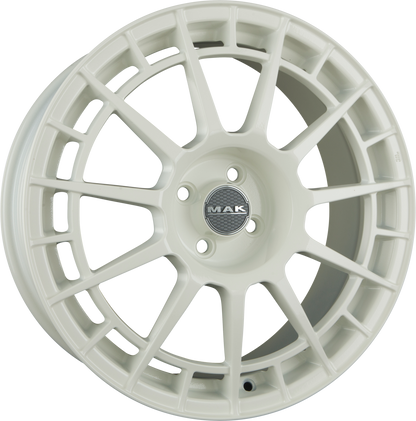 Mak NTT Gloss White Alufelge 7x17 Zoll ET29 LK 4x98 ML58.1 – Bild 2
