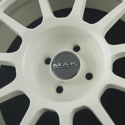 Mak NTT Gloss White Alufelge 7x17 Zoll ET29 LK 4x98 ML58.1 – Bild 4