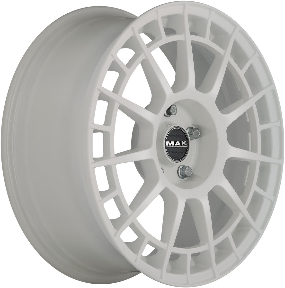Mak NTT gloss white Alufelge 7x17 Zoll ET45 LK 5x114.3 ML76 – Bild 3